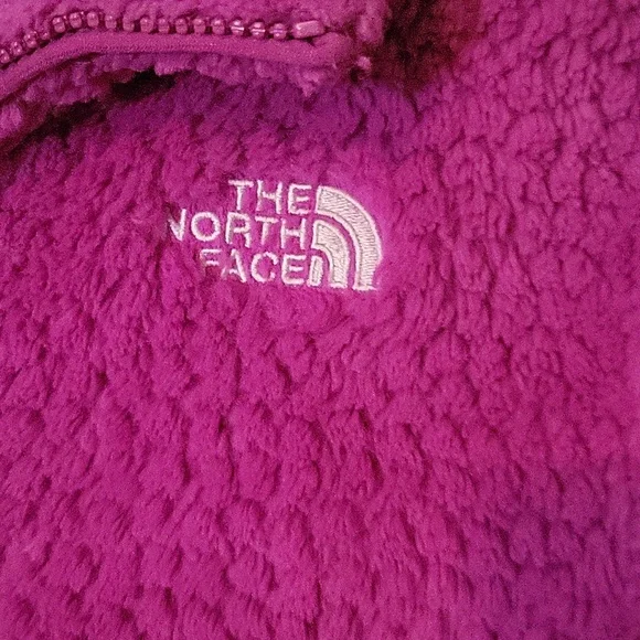 EUC Girl's PurpleThe North Face Fleece Zip-up Jacket - Picture 2 of 5